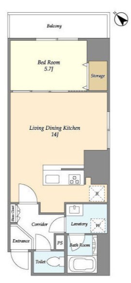 Nifit日本橋横山町 間取り