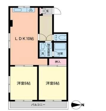 ランドフォレスト綾瀬 間取り