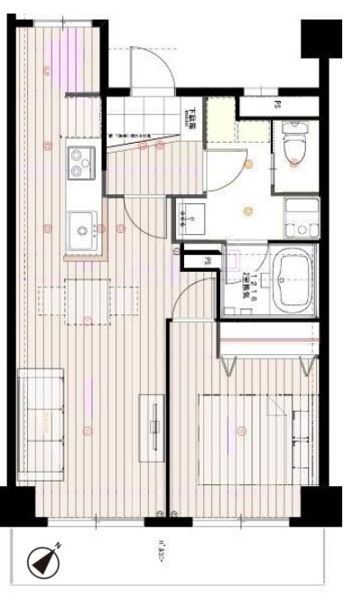 ラ・ティーダ堀切 間取り図