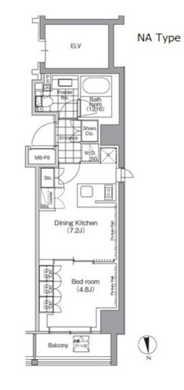 パークハビオ門前仲町 間取り