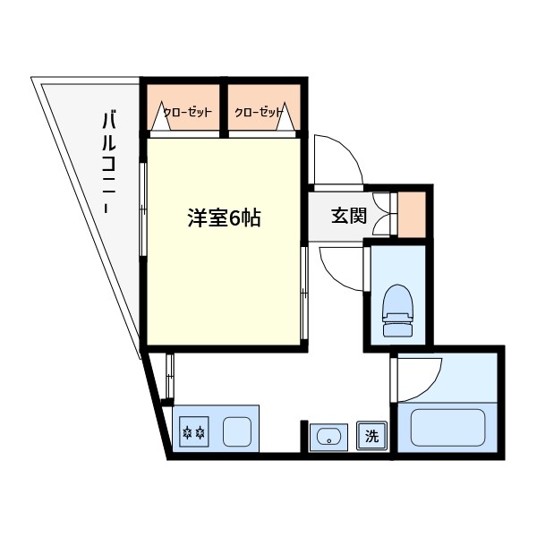 三和駒込 間取り図