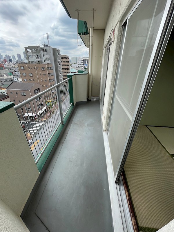 あづまマンション ベランダ
