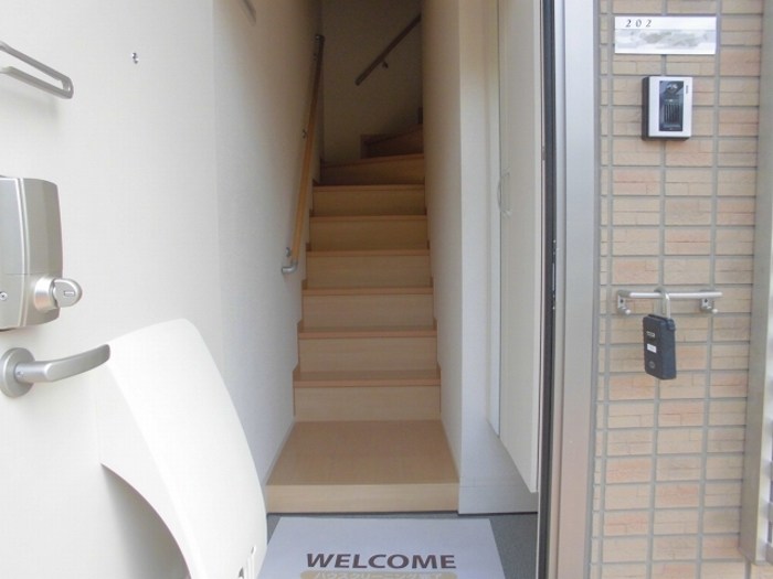 リンデンハイツⅡ 玄関