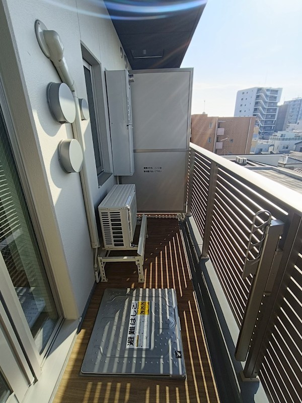 ジオエント町屋 ベランダ