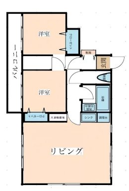 ダイヤパレス町屋 間取り