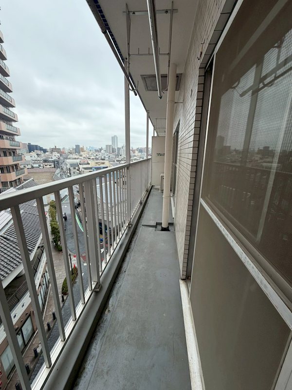 ダイヤパレス町屋 ベランダ