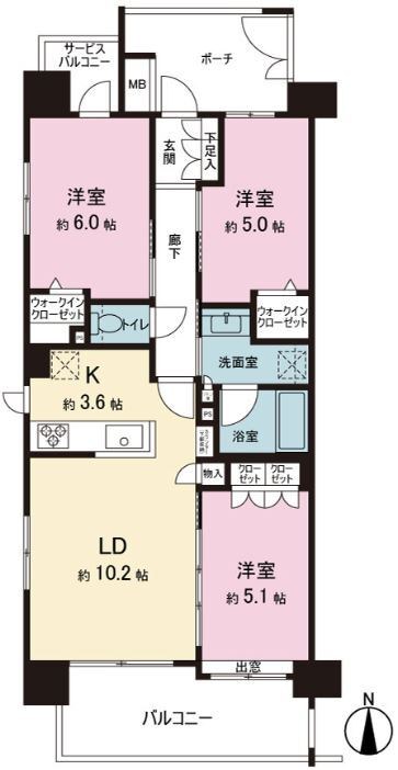 レーベンリヴァーレ東日暮里 間取り