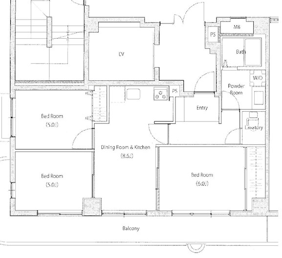 ソサエティコートクラシック 間取り図