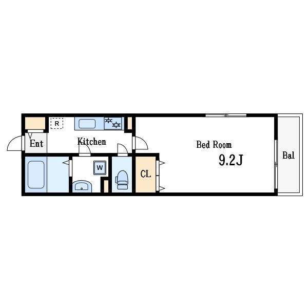 ドミールM 間取り
