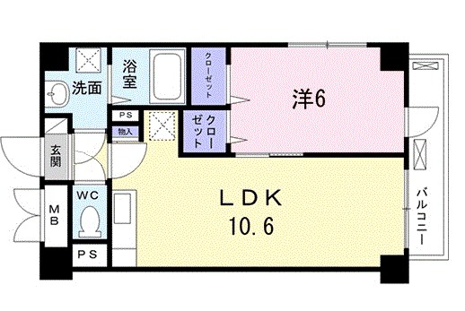 メゾン　イースト　ゼロ 間取り