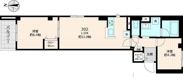ユアメゾン本所 間取り図