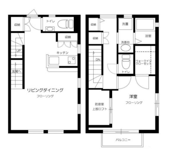 メゾンオルテ  間取り