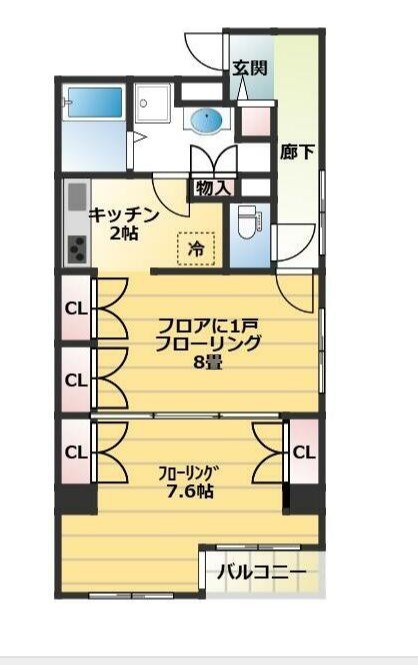 リーブル町屋 間取り