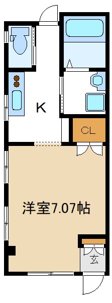 メゾン花Ⅱ 間取り図