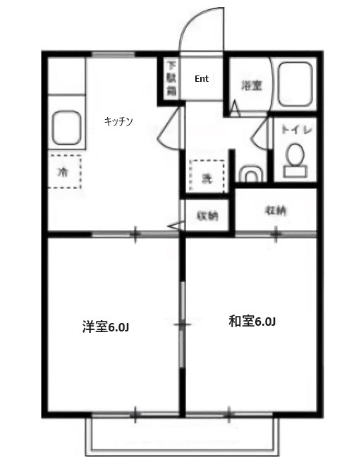 アイランド小菅 間取り