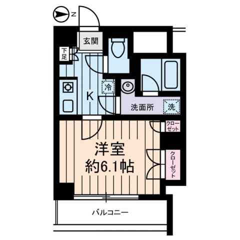 LOTUS　GARDEN　HOSAKA 間取り