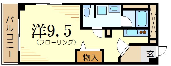 ディアコートＭ 間取り図