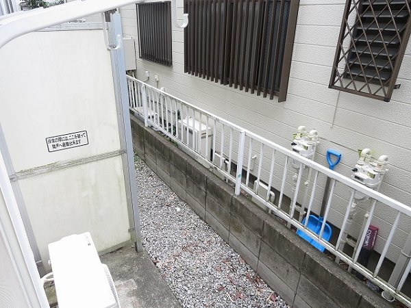 第２岩田ハイツ ベランダ