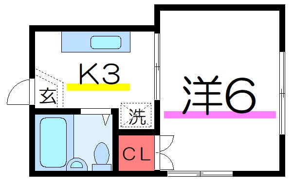 ファミーユ宮原 間取り