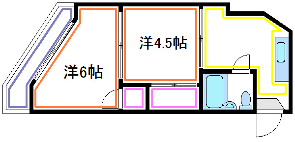 サンライトマンション  間取り