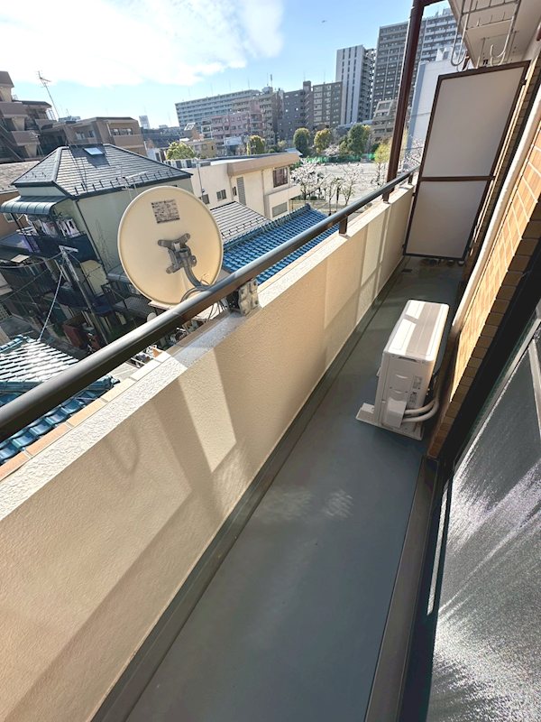 第五サンキビル ベランダ