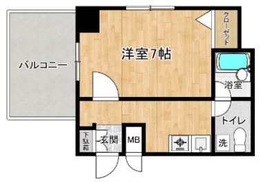 メゾンカムリ 間取り