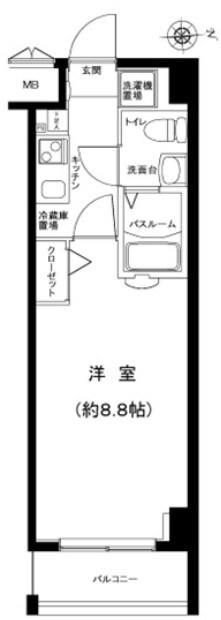 グランフォース北綾瀬 間取り