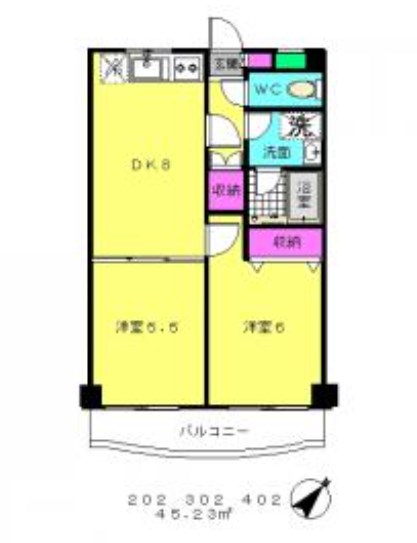 セルピエンテ深川  間取り