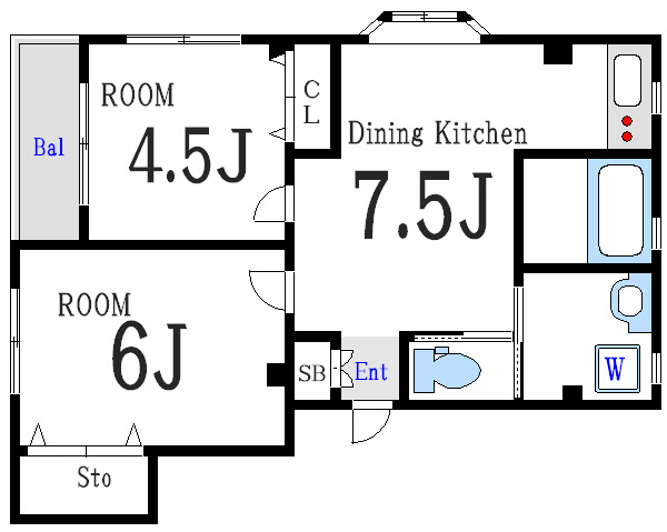 フィールドフラット 間取り