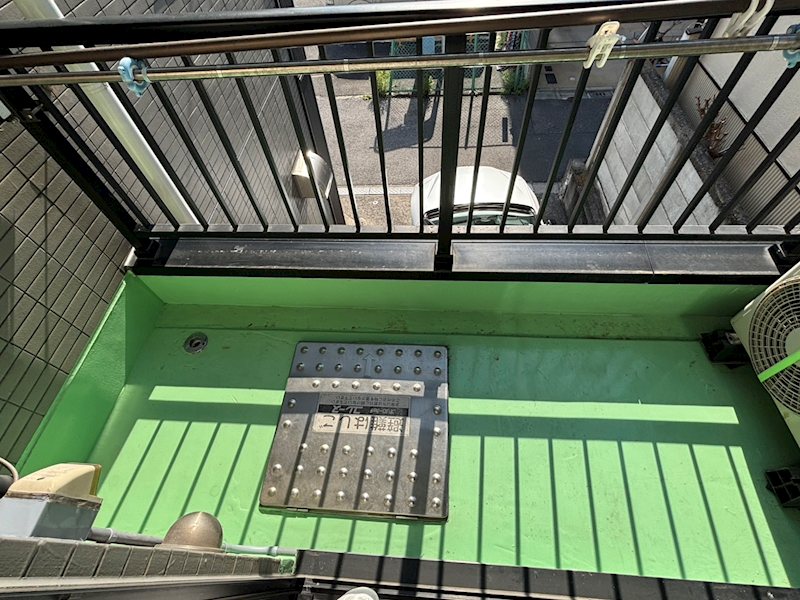 クリーンハイツ ベランダ