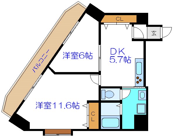 ルーラル十番館 間取り