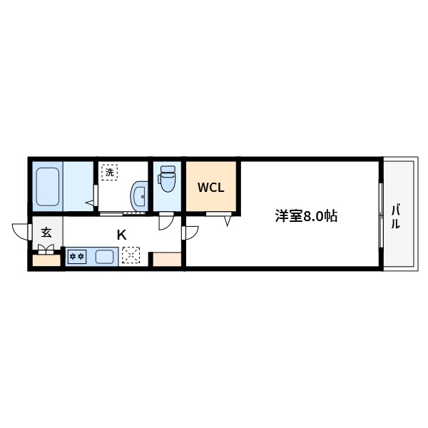 ベル・ブライト 間取り図