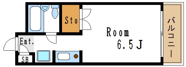 ヴィラ・アンテウス 203号室 間取り