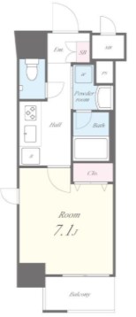 グランレーヴ東尾久  間取り