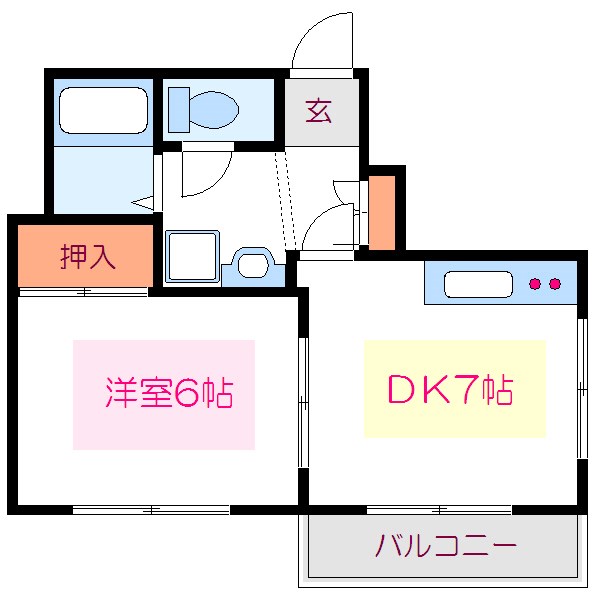 ジュネスラヤマ 間取り