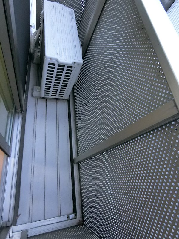 アムールブション  ベランダ