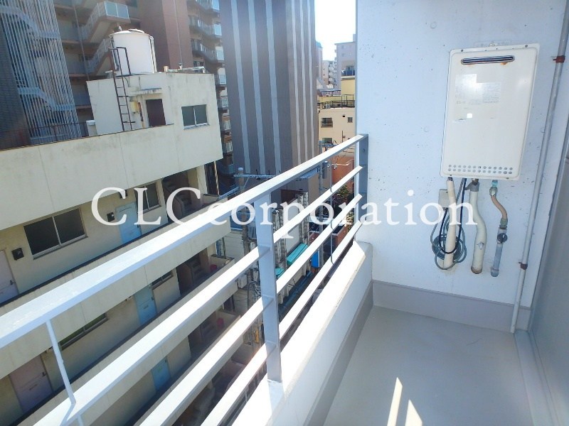 フラットアマハ ベランダ