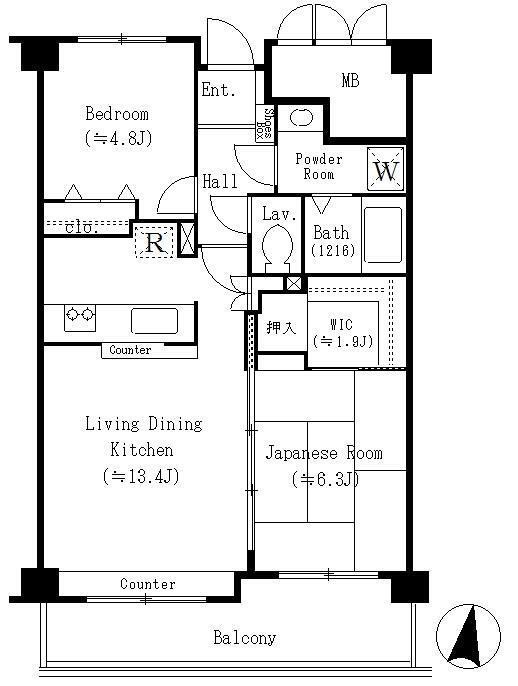 ミ・アモール 間取り