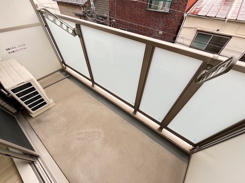 清澄白河パークレジデンス ベランダ