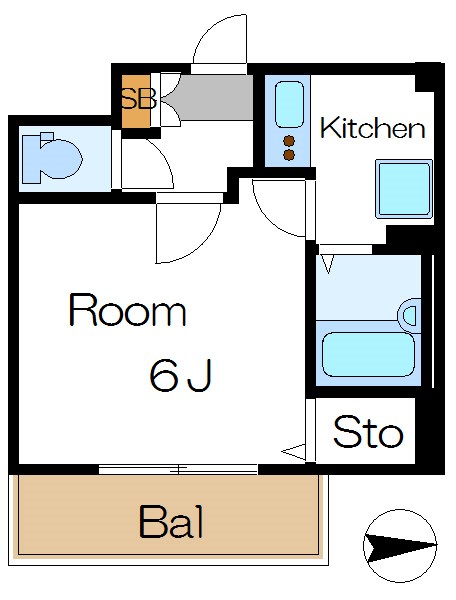 スカイコート大島 間取り
