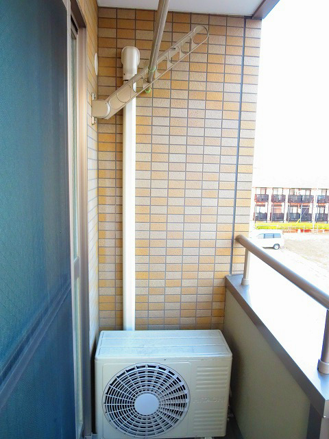 フィールドフラット ベランダ