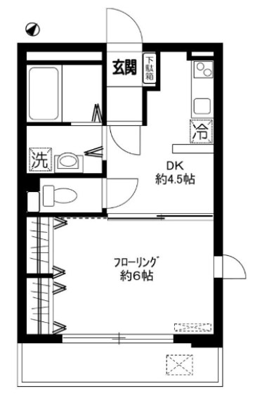 JEWEL　COURT　C棟 間取り