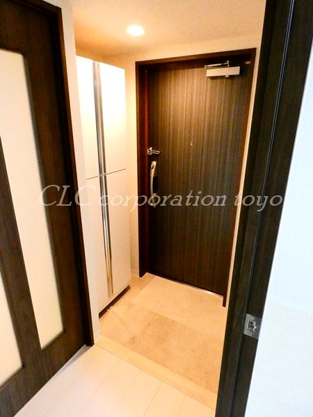 パークサイド東陽 玄関