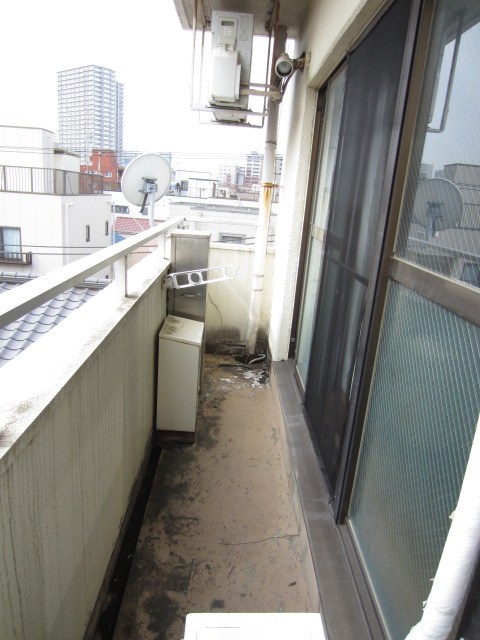 ハーベストハイツ ベランダ