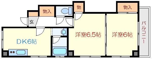 日本象牙会館 間取り図