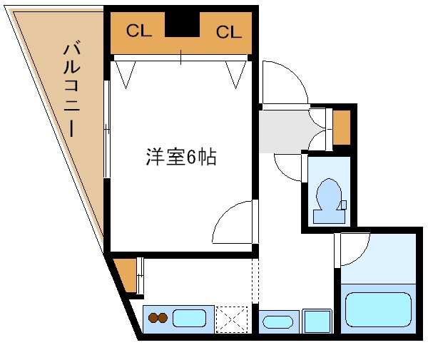 三和駒込  間取り図