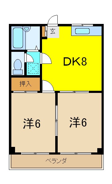 ニューレジデンス 間取り図