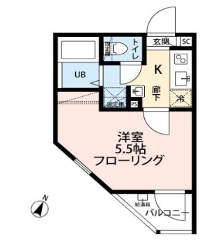 グランクオール潮見 間取り