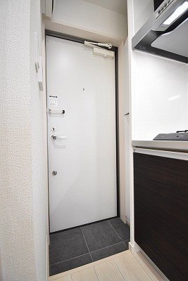 グランクオール潮見 玄関