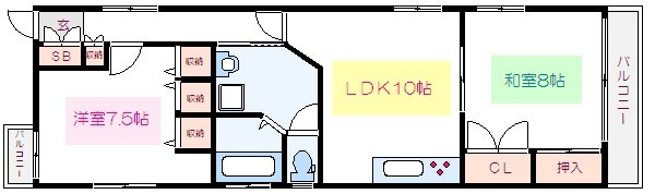 シャトレー浦野 間取り